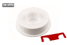 Forma din silicon pentru tort rotunda Incontro Silikomart - ⌀160mm h50mm 750ml-0