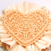Mulaj silicon hearts 7cm