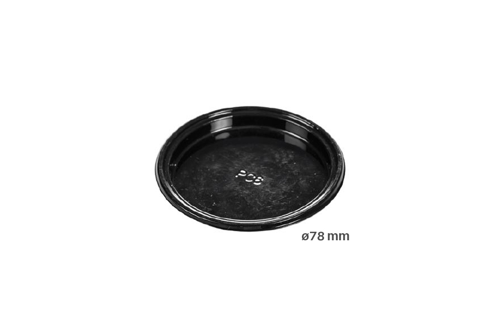 Tavita rotunda din plastic 7.8cm