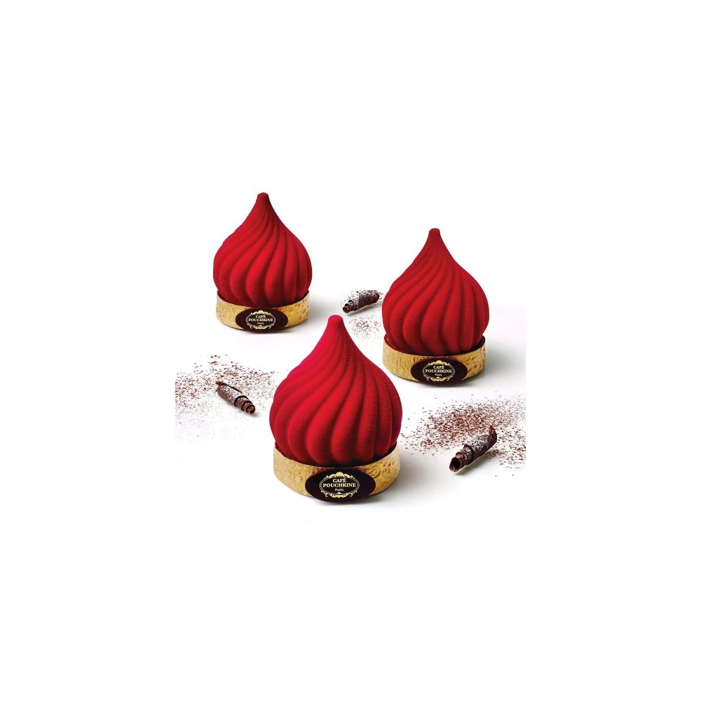 Forma din silicon monoportii Russian Tale Silikomart - Ø67mm h73mm 125ml