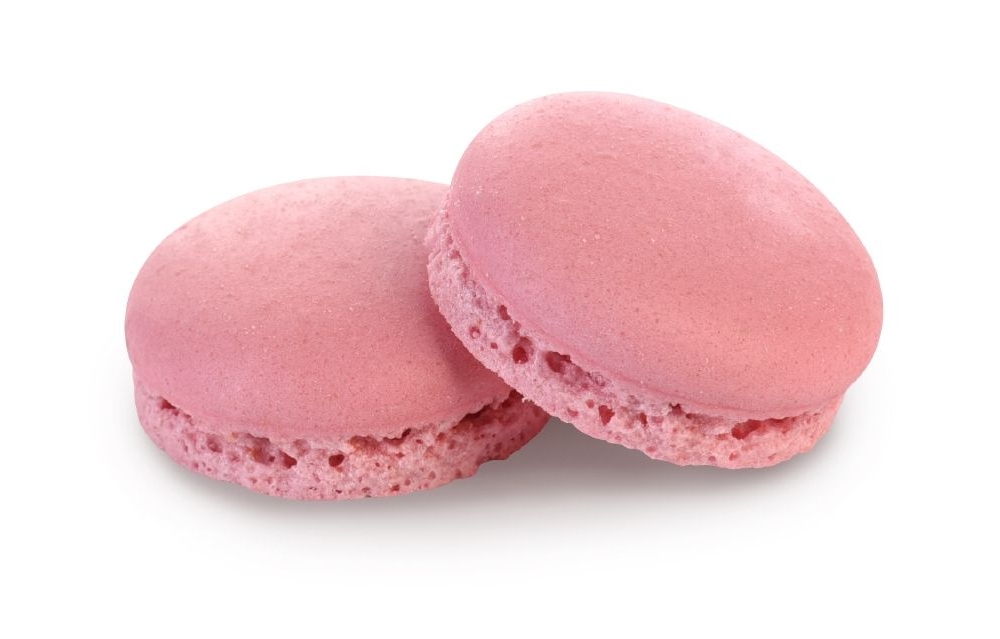 Coji macarons roz fructe de padure - 250gr