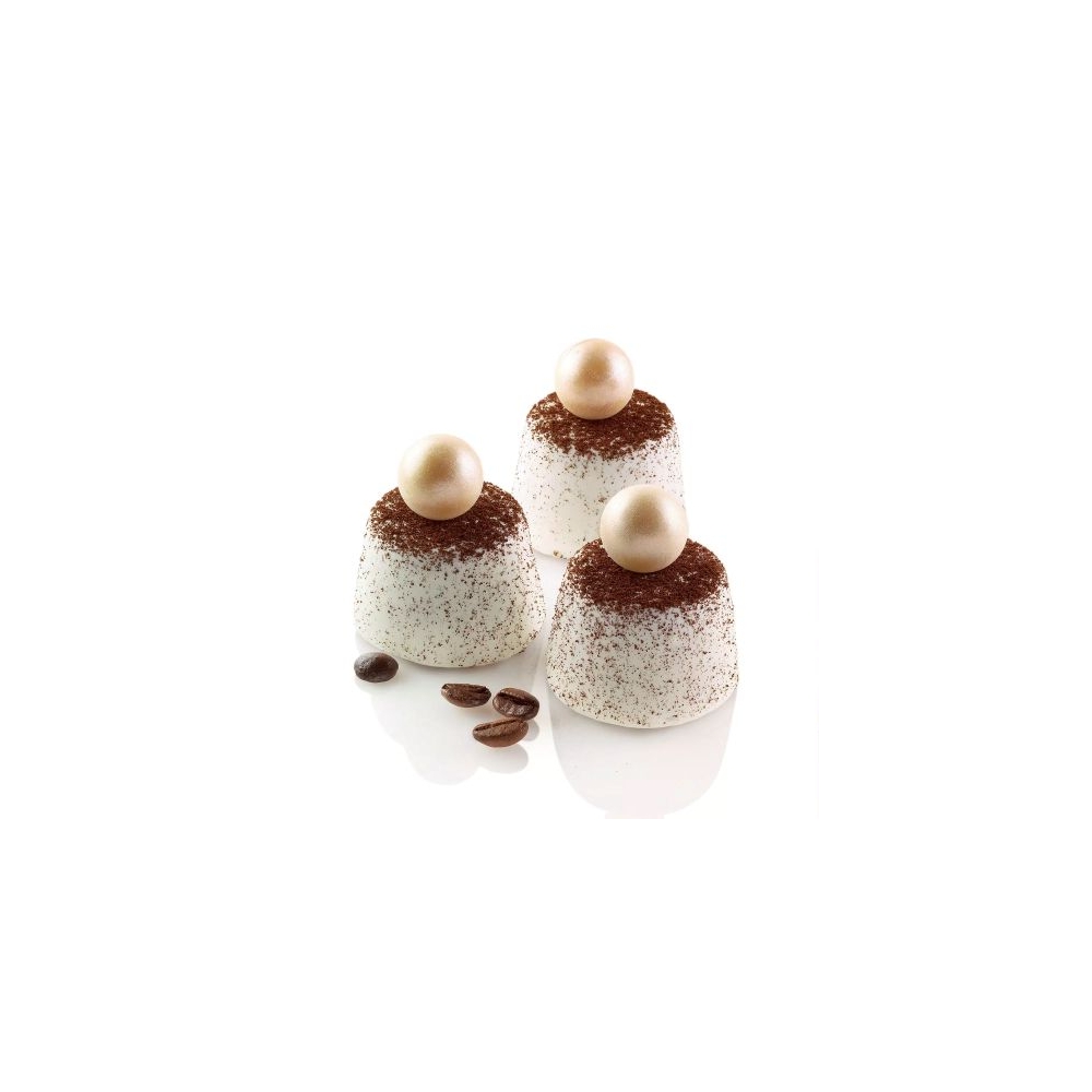 Forma din silicon monoportii muffins Silikomart - Ø75 h 60 mm 165ml
