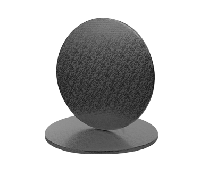Drums platou rotund negru 30cm