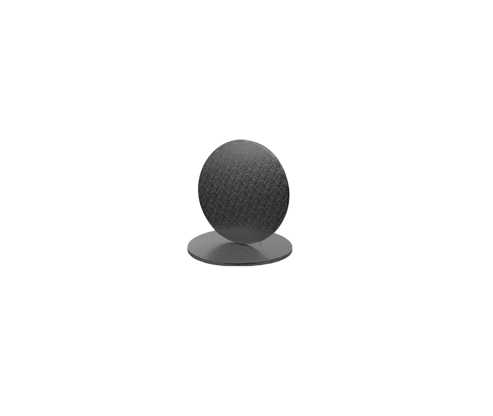 Drums platou rotund negru 35cm