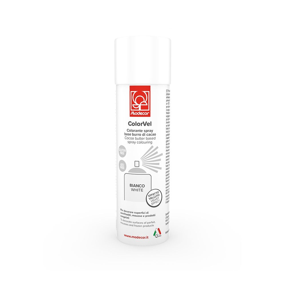 Colorant spray alb catifea 250ml