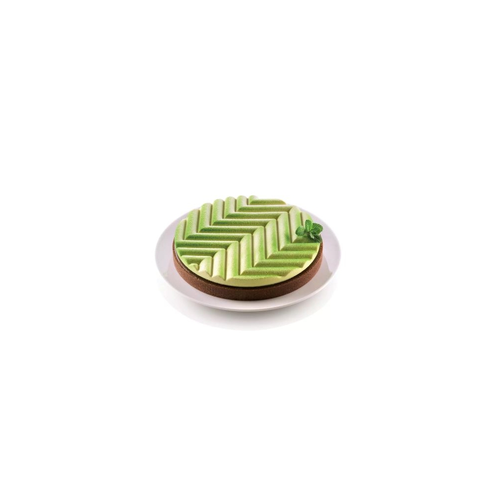 Forma din silicon pentru tort rotund Kit Tarte Grafique Silikomart - Ø250mm h20mm 710ml