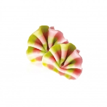 Decoratiuni din ciocolata Forest Shaving Mini pink/green dobla - 475buc