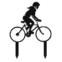 Topper tort women biker 12.5cm