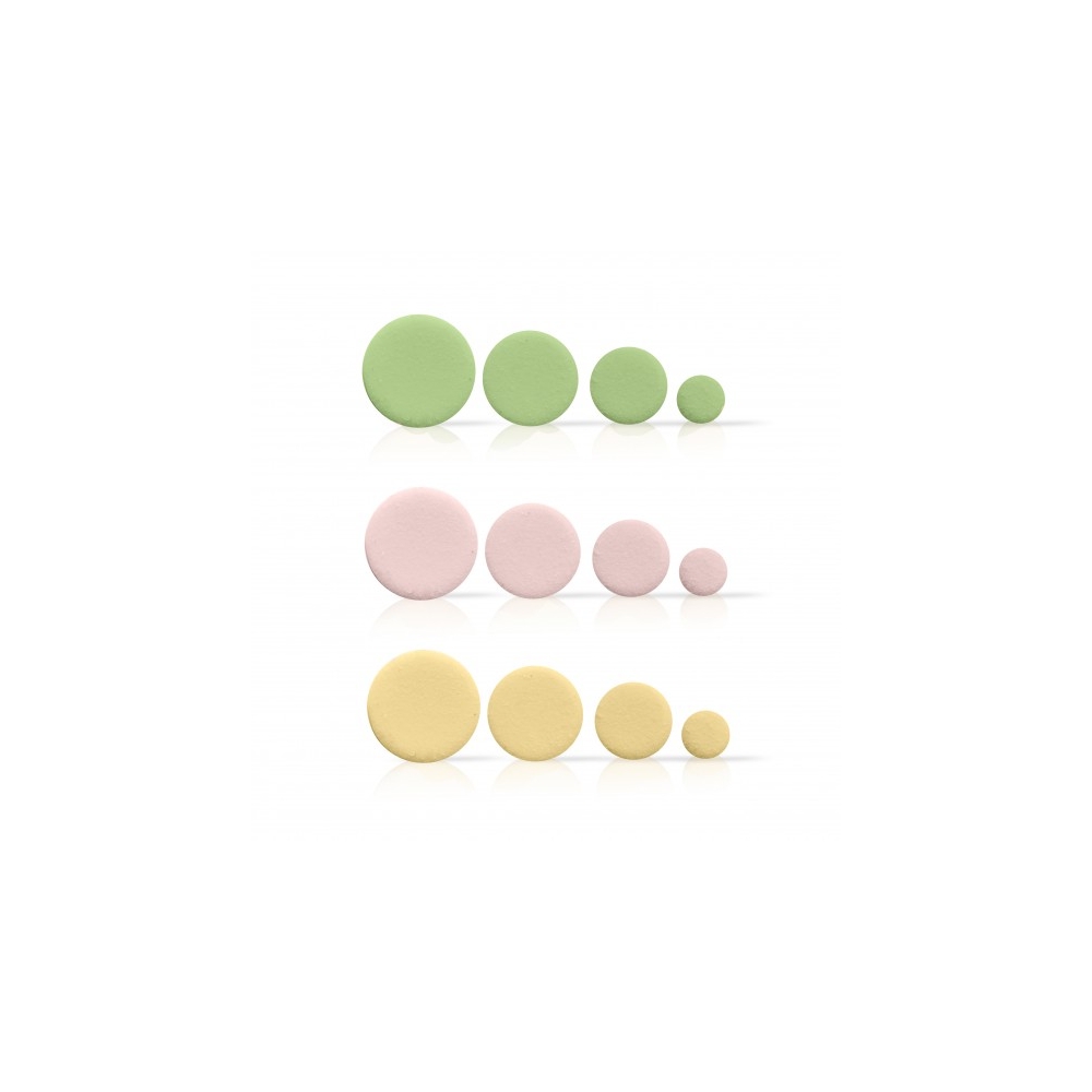 Decor ciocolata Spots Pastel 420buc