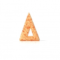 Decor ciocolata Blizzard Triangle White red 271buc