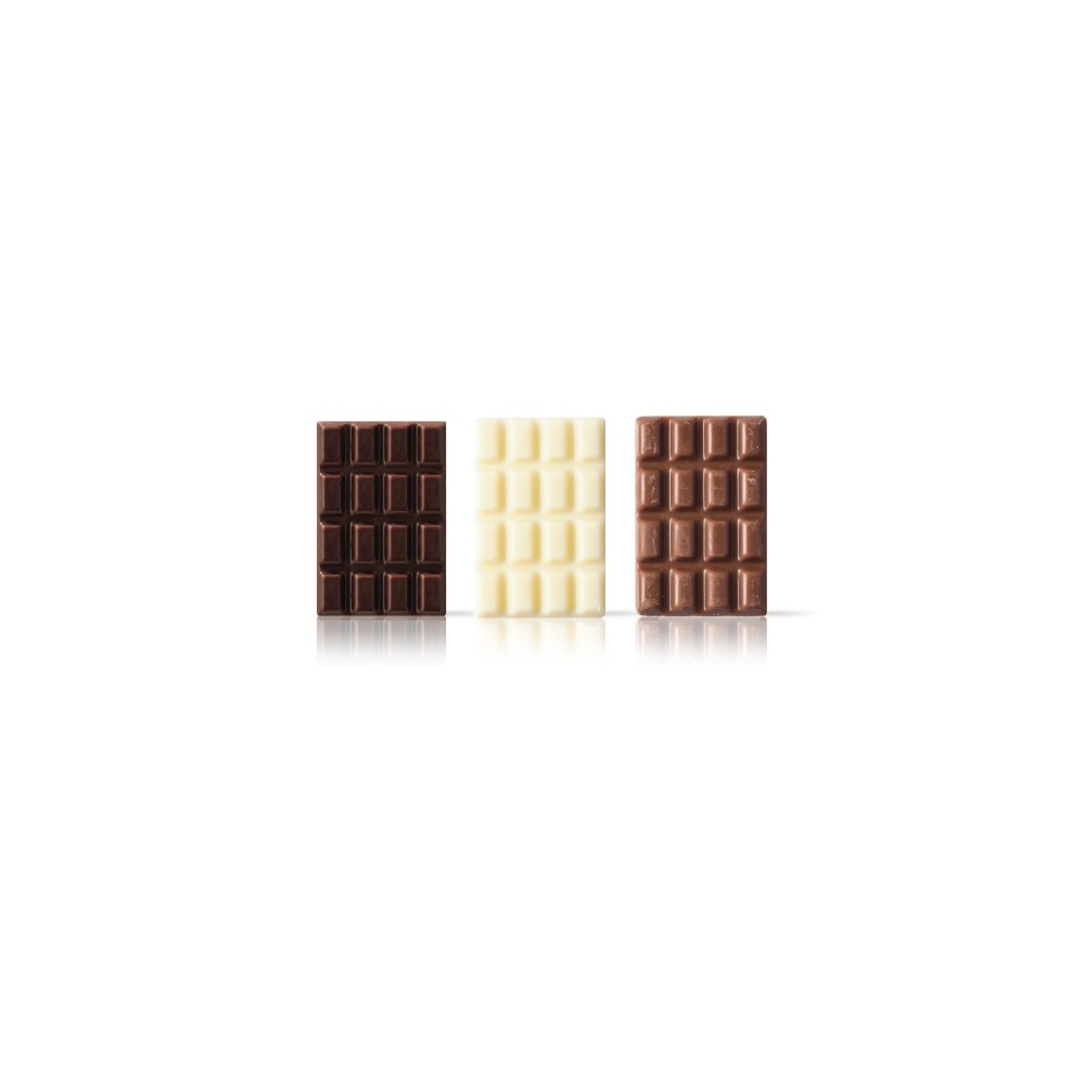 Decoratiuni din ciocolata mini tablete ciocolata Mini Bars Assortment dobla - 230buc
