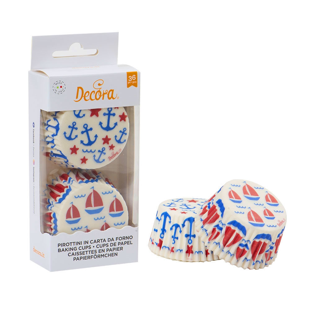 Chese cupcakes Sail 50xh32mm 36buc