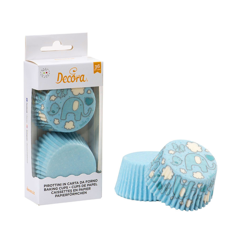 Chese albastre Blue Elephant 50xh32mm 36buc