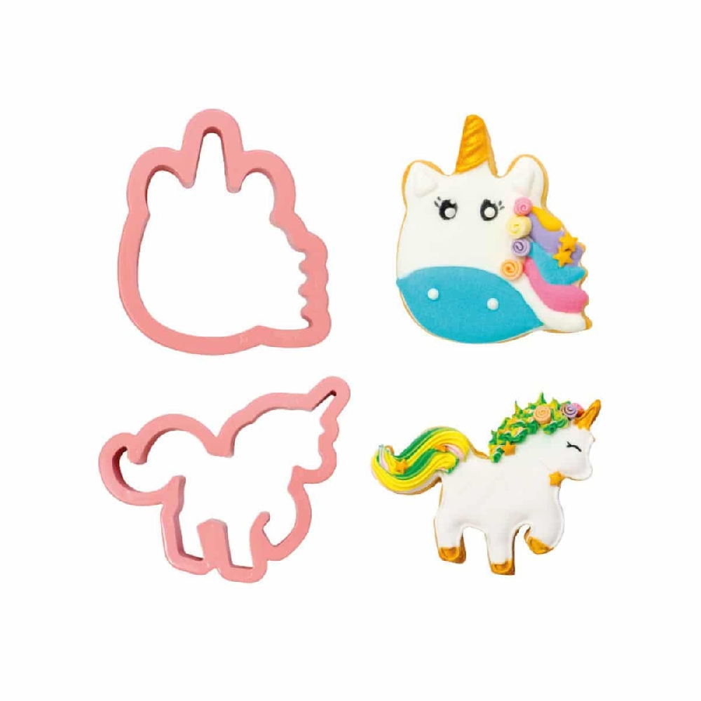 Decupatoare unicorn 2buc