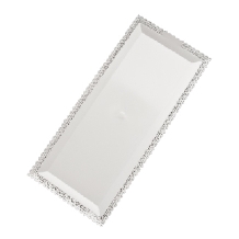 Tavite dantelate albe 30x16