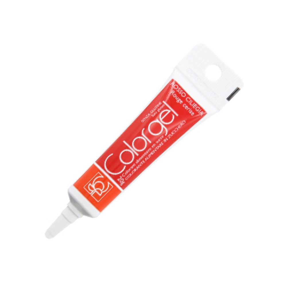 Colorant alimentar gel rosu Modecor 20gr