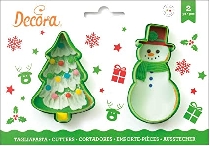 Decupatoare Cutter Christmas tree -Snowman