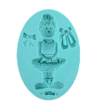 Mulaj silicon Balerina 12x8.5cm