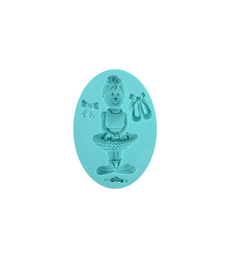 Mulaj silicon Balerina 12x8.5cm