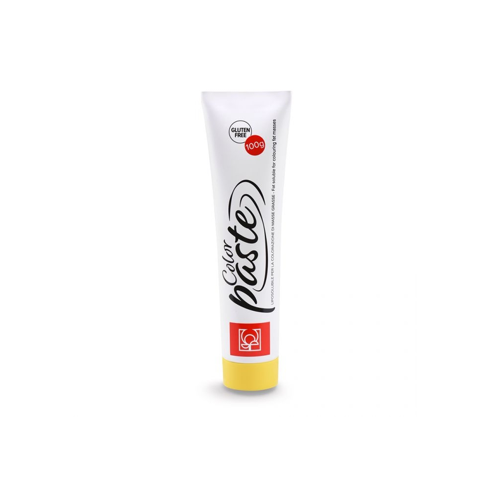 Colorant alimentar pentru ciocolata liposolubil pasta galben Modecor - 100gr