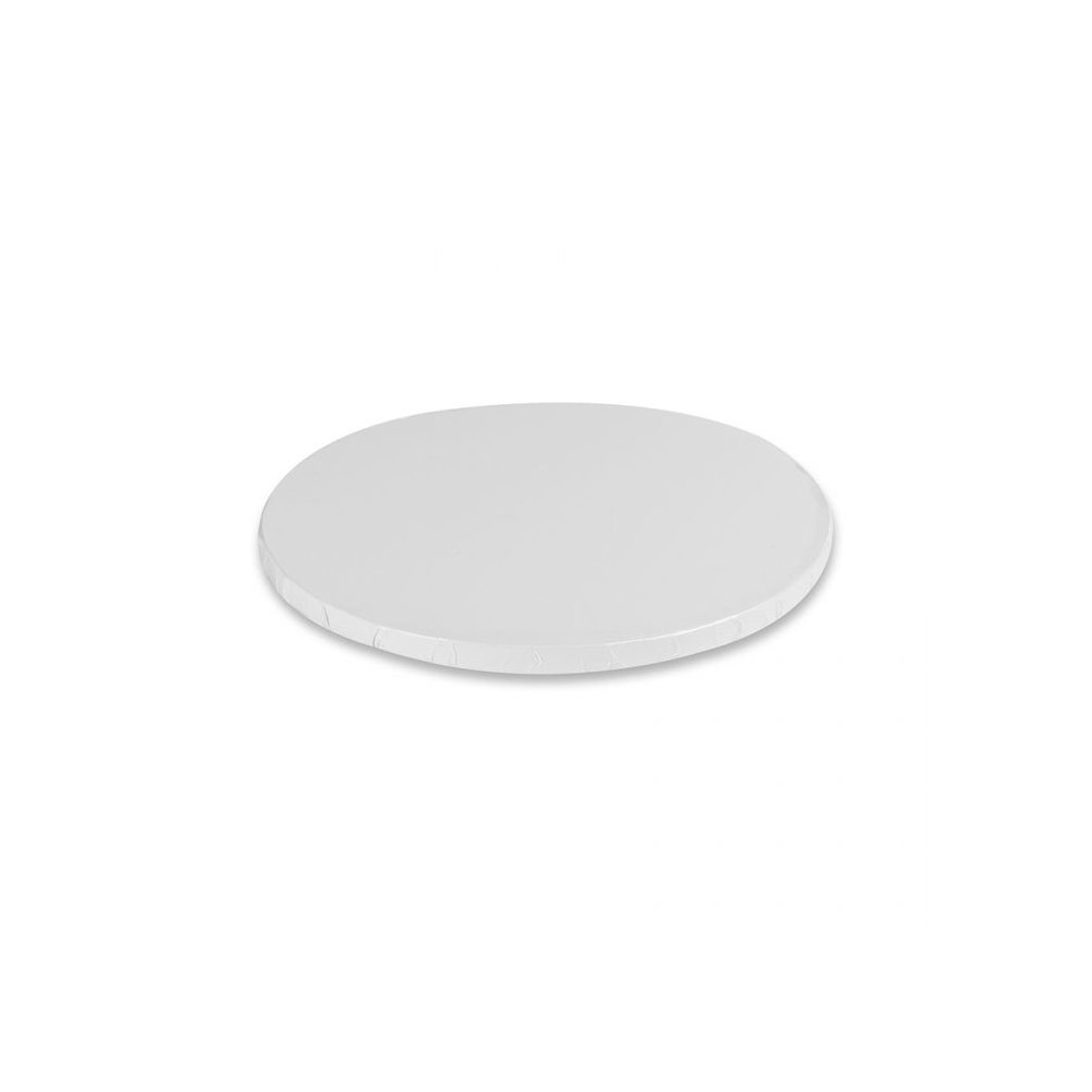 Drums platou rotund alb 35cm