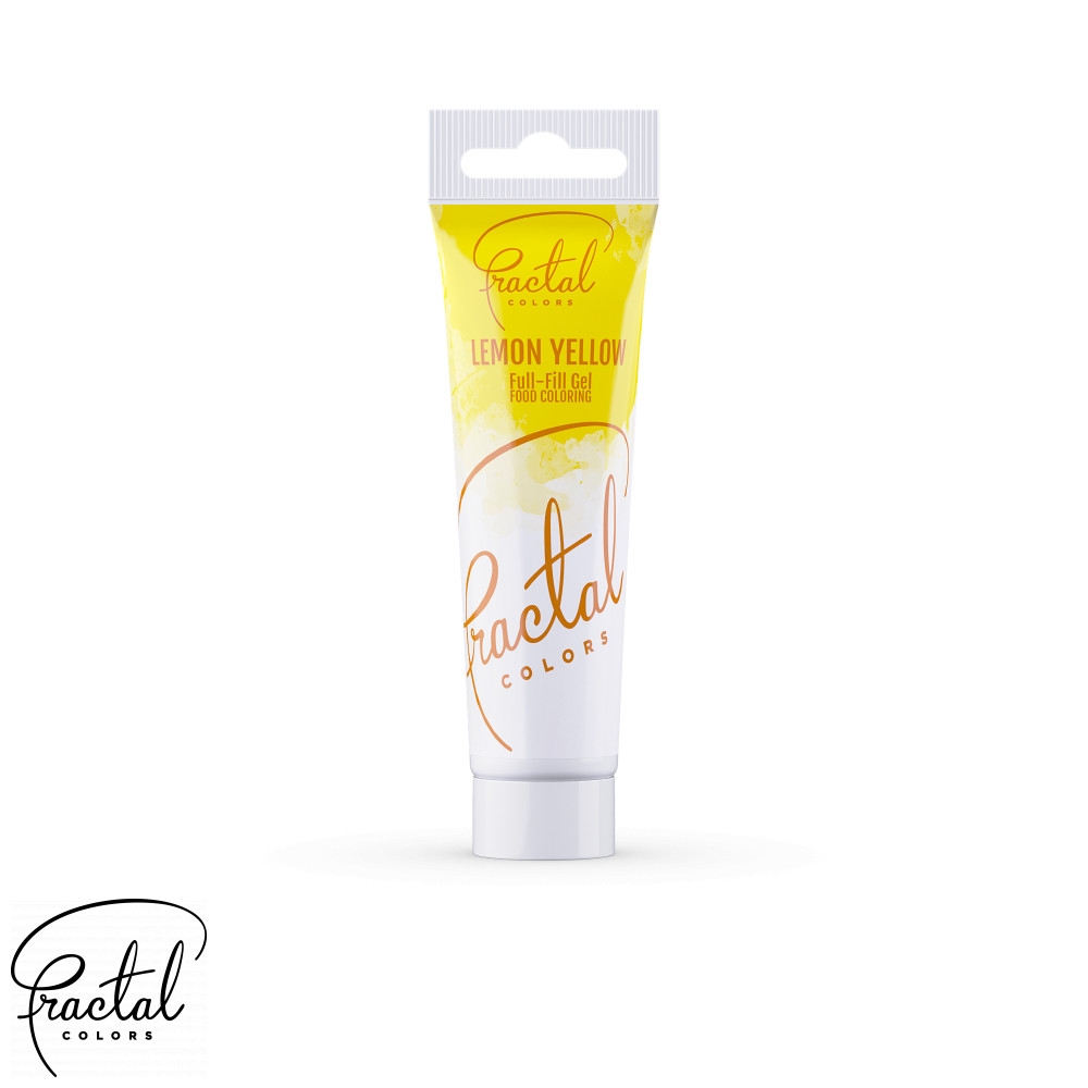 Colorant gel fractal lemon yellow 30g