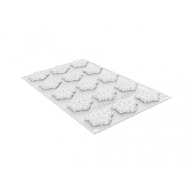 Forma din silicon pentru prajituri floricele Silikomart  - ø45 h 7mm 7ml-1