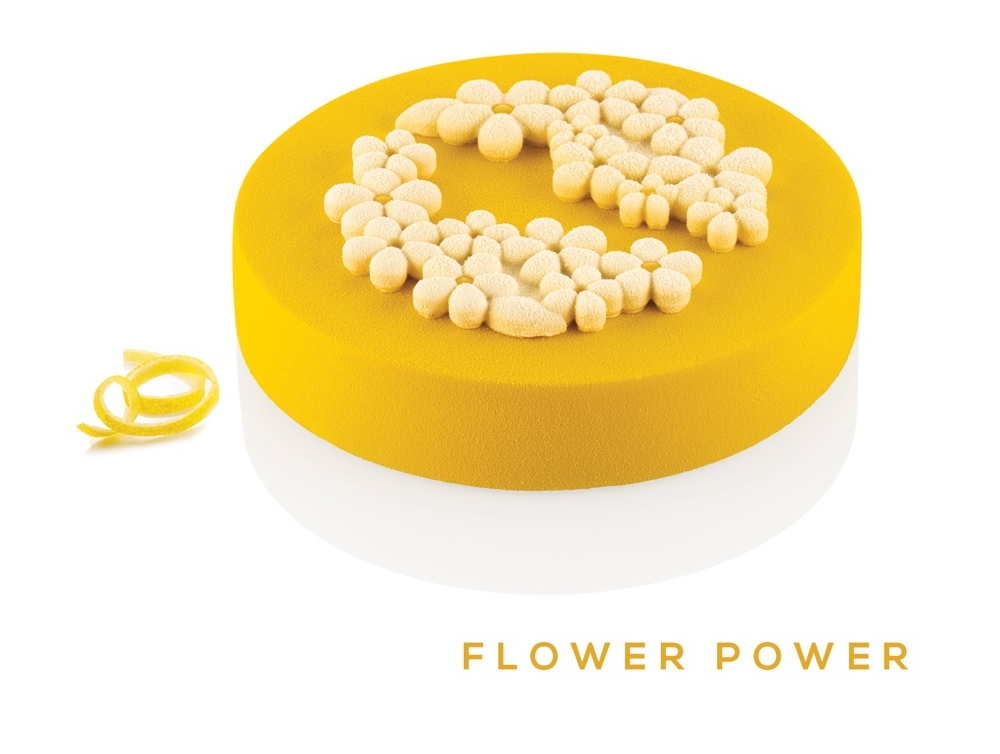 Forma din silicon pentru prajituri floricele Silikomart 140mmx10mm h65mm 80ml