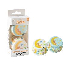 Chese cupcakes Baby Bear 50xh32mm 36buc