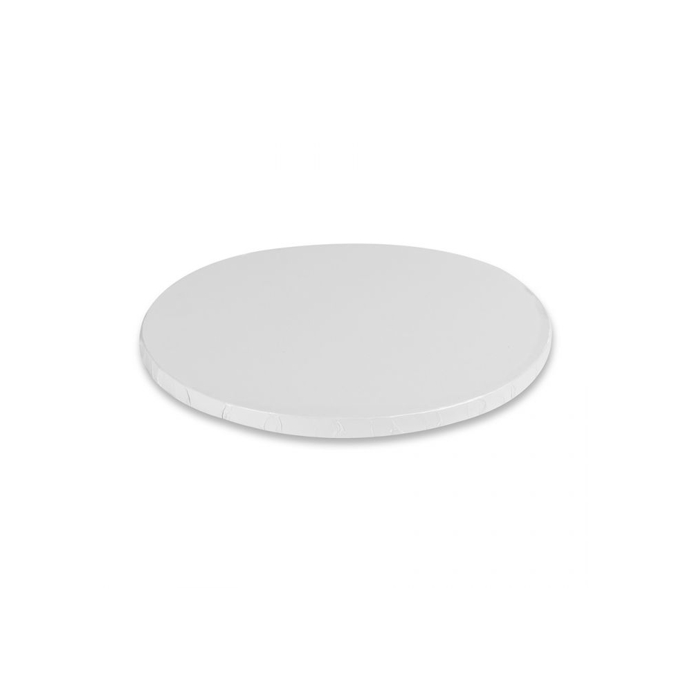 Drums platou rotund alb 45cm