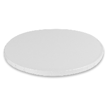 Drums platou rotund alb 50cm