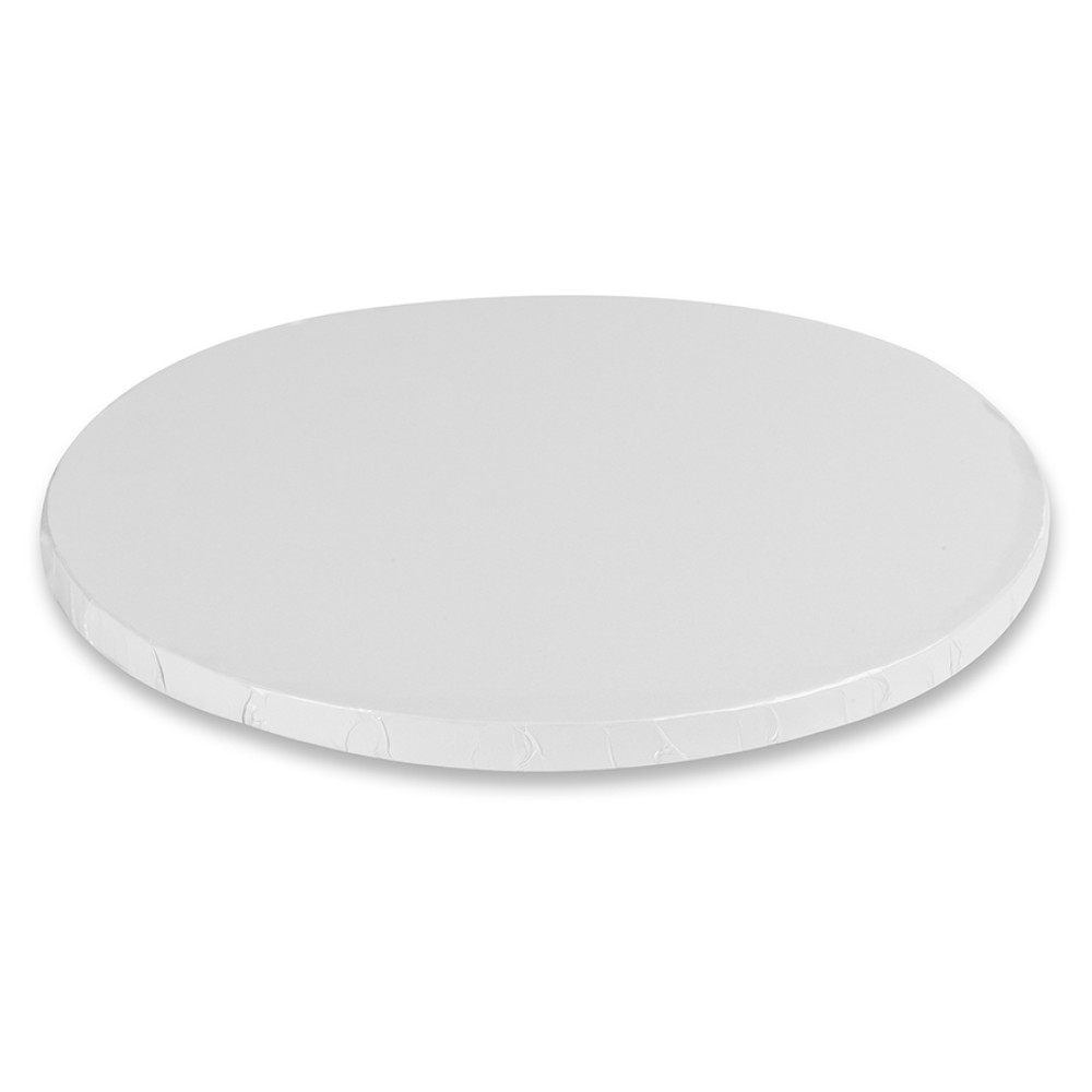 Drums platou rotund alb 50cm