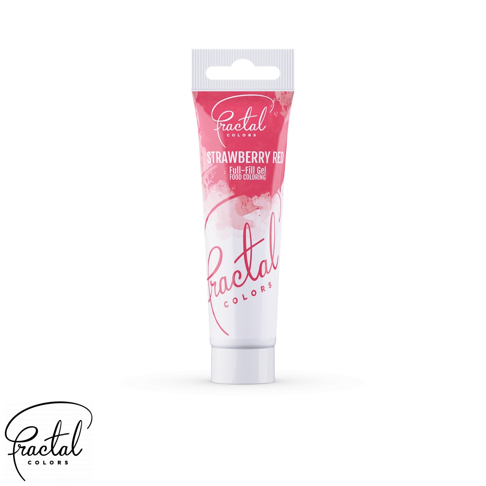 Colorant gel fractal strawberry red 30gr