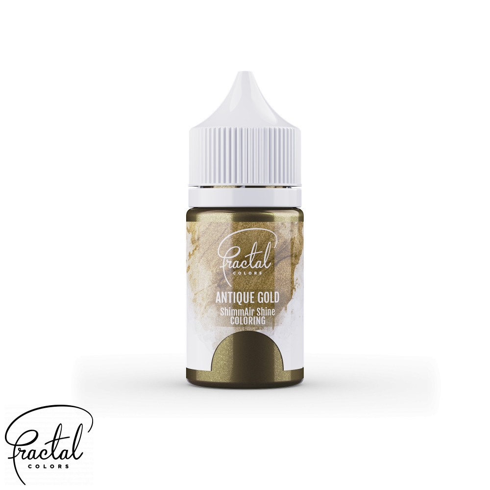Colorant aerograf fractal antique gold 33gr