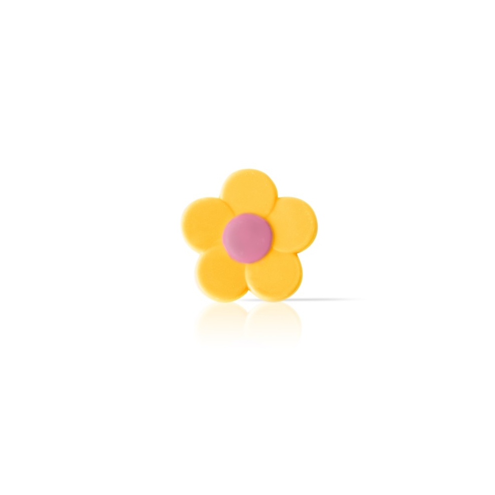 Decoratiuni din ciocolata floricele buttercup Dobla - 302buc