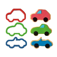 Decupatoare din plastic masinute 