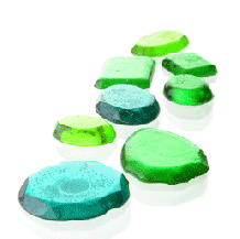 Mulaj din silicon diamante 18x11cm-0