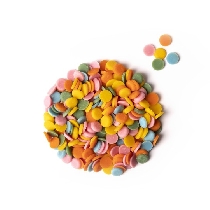 Decoratiuni din ciocolata confetti party mix Dobla  - 100gr
