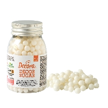 Perle albe shiny 5mm 100gr