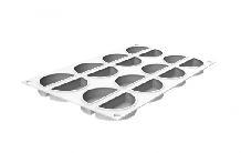 Forma din silicon monoportii Rainbow Silikomart - 65x16 h 32.5mm 26ml-0