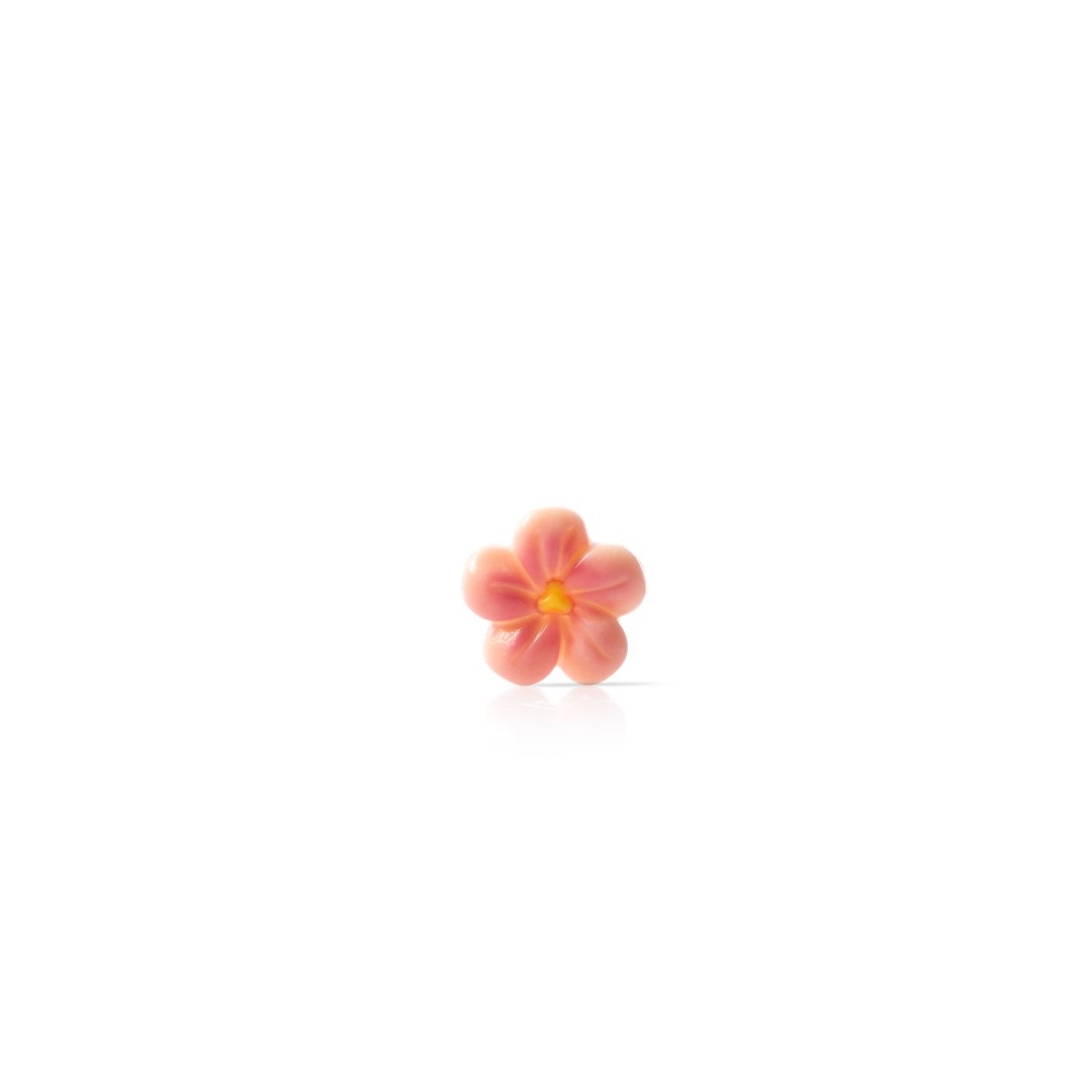 Decoratiuni din ciocolata floare piersic Blossom Dobla - 200buc