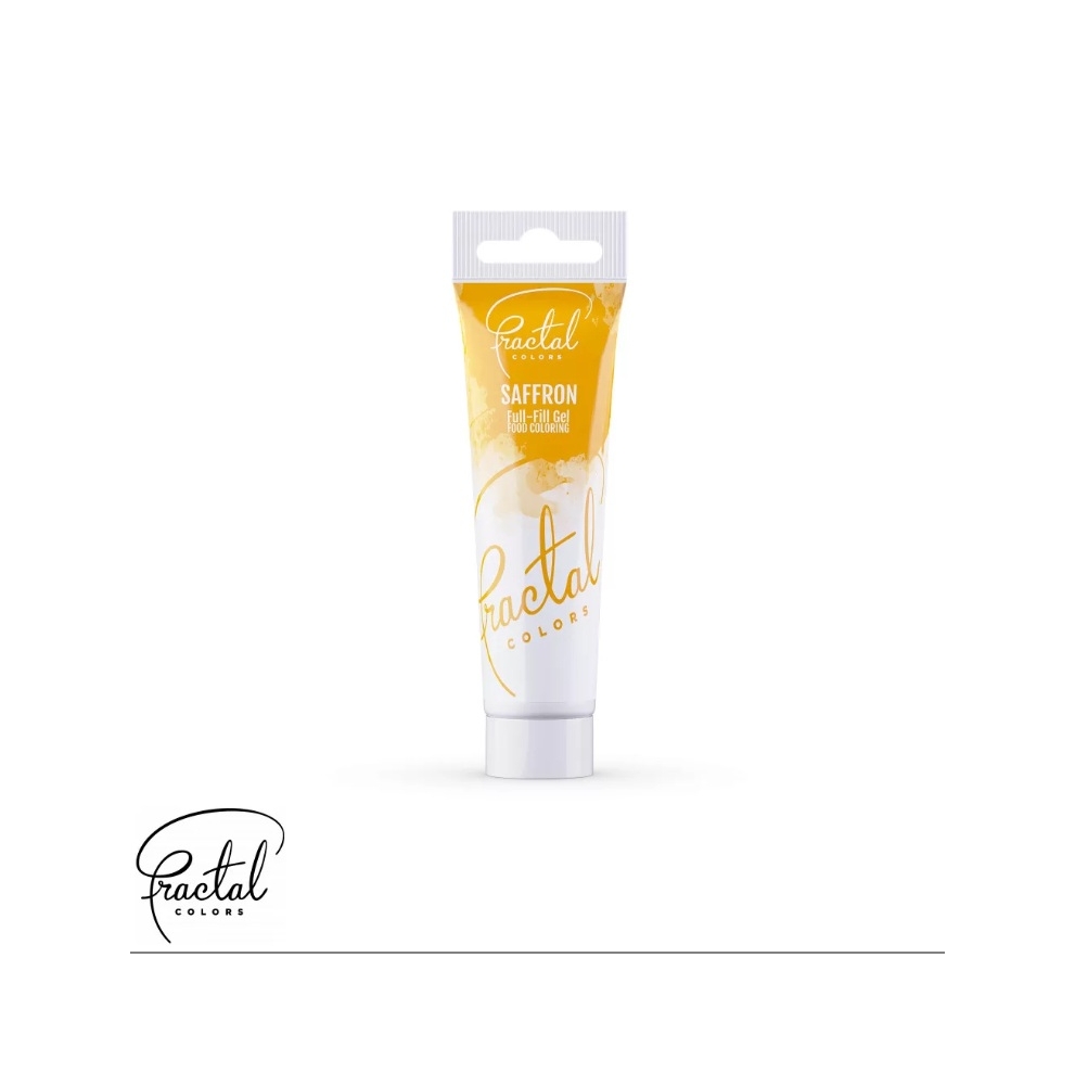 Colorant gel fractal saffron 30gr