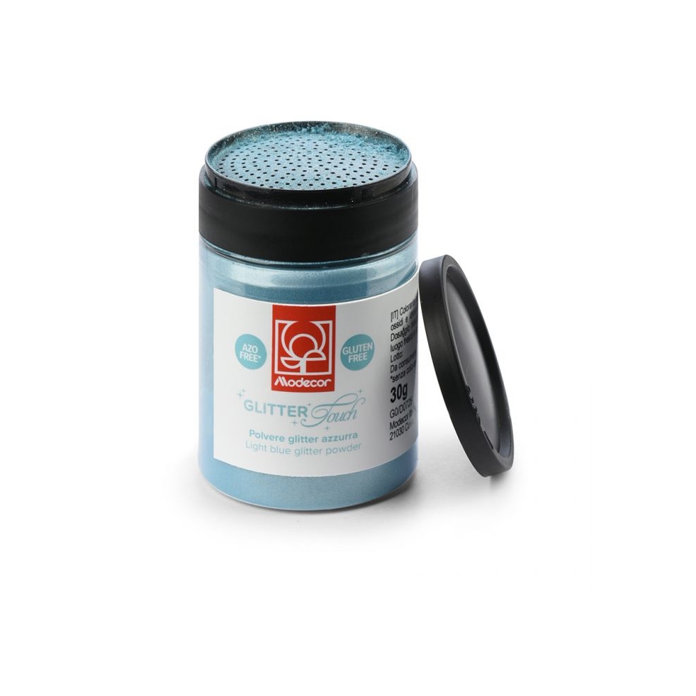 Glitter albastru light blue 30gr
