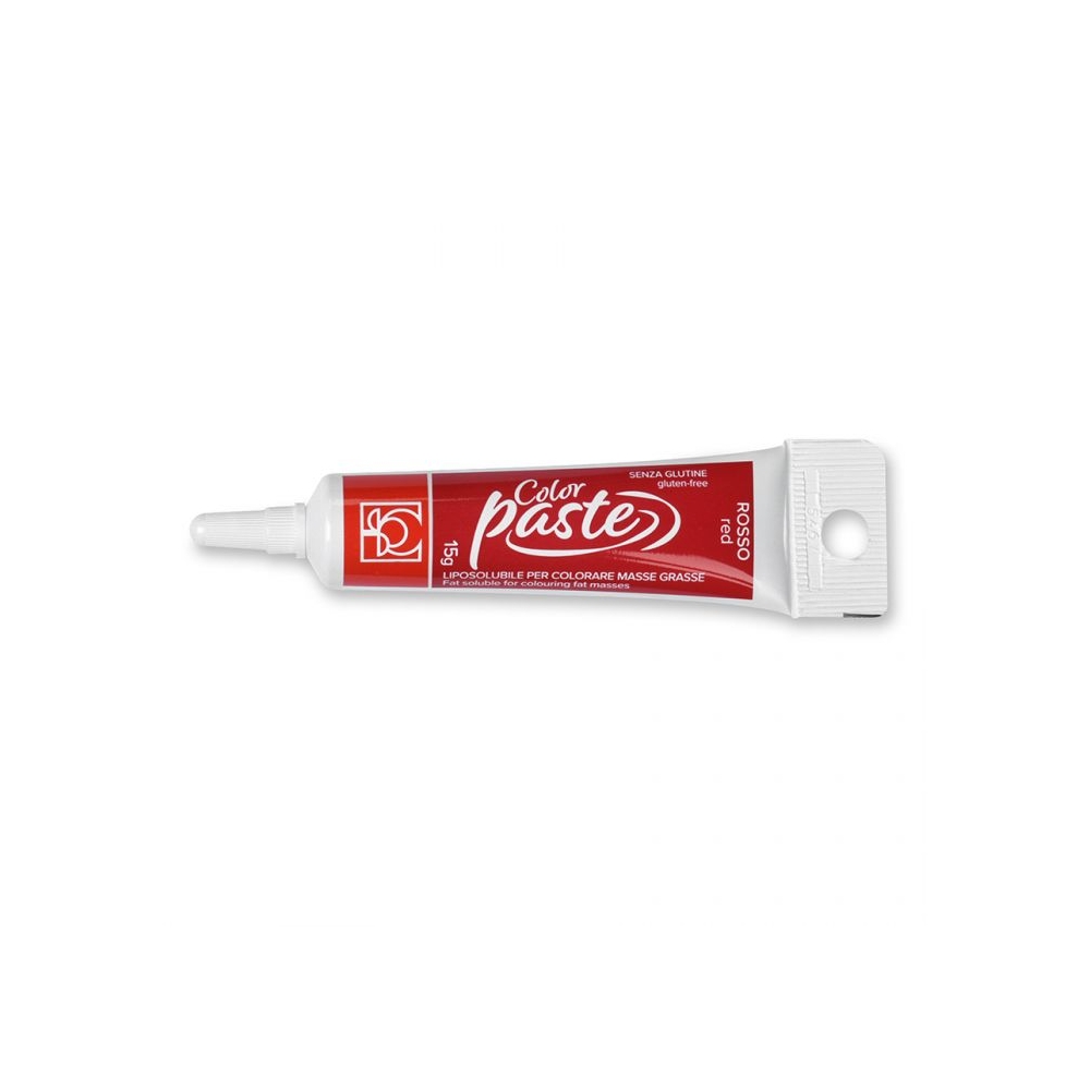 Colorant alimentar pentru ciocolata liposolubil pasta rosu Modecor - 15gr
