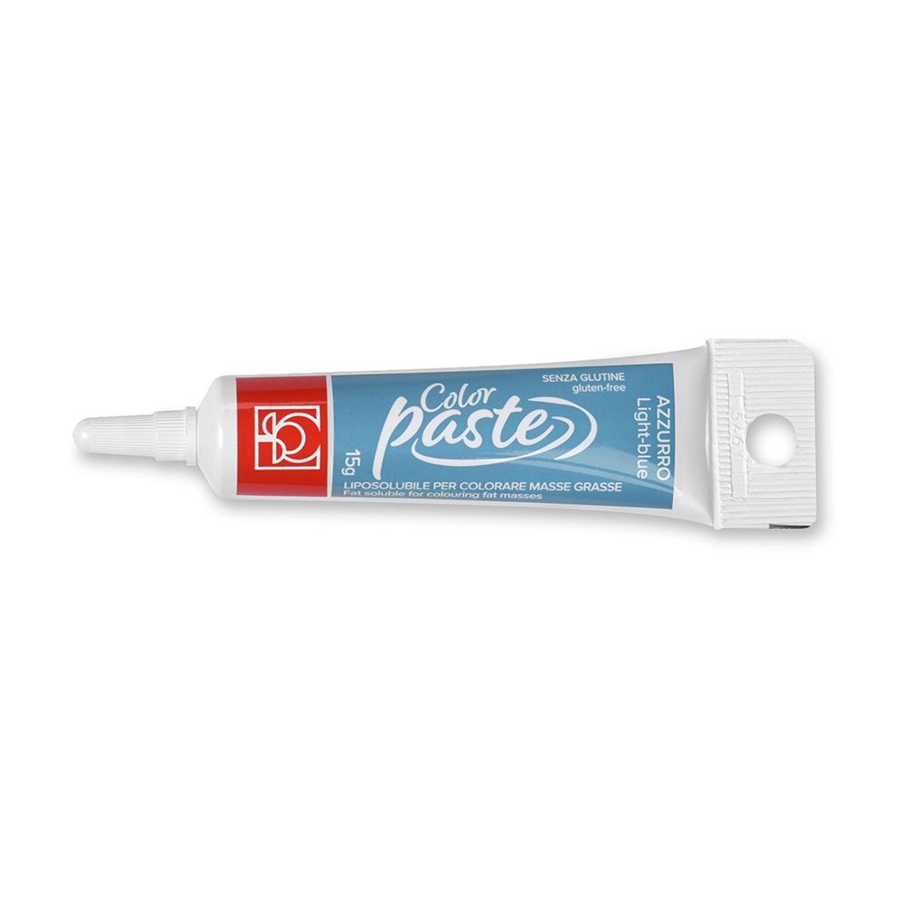 Colorant alimentar pentru ciocolata liposolubil pasta albastru Modecor - 15gr
