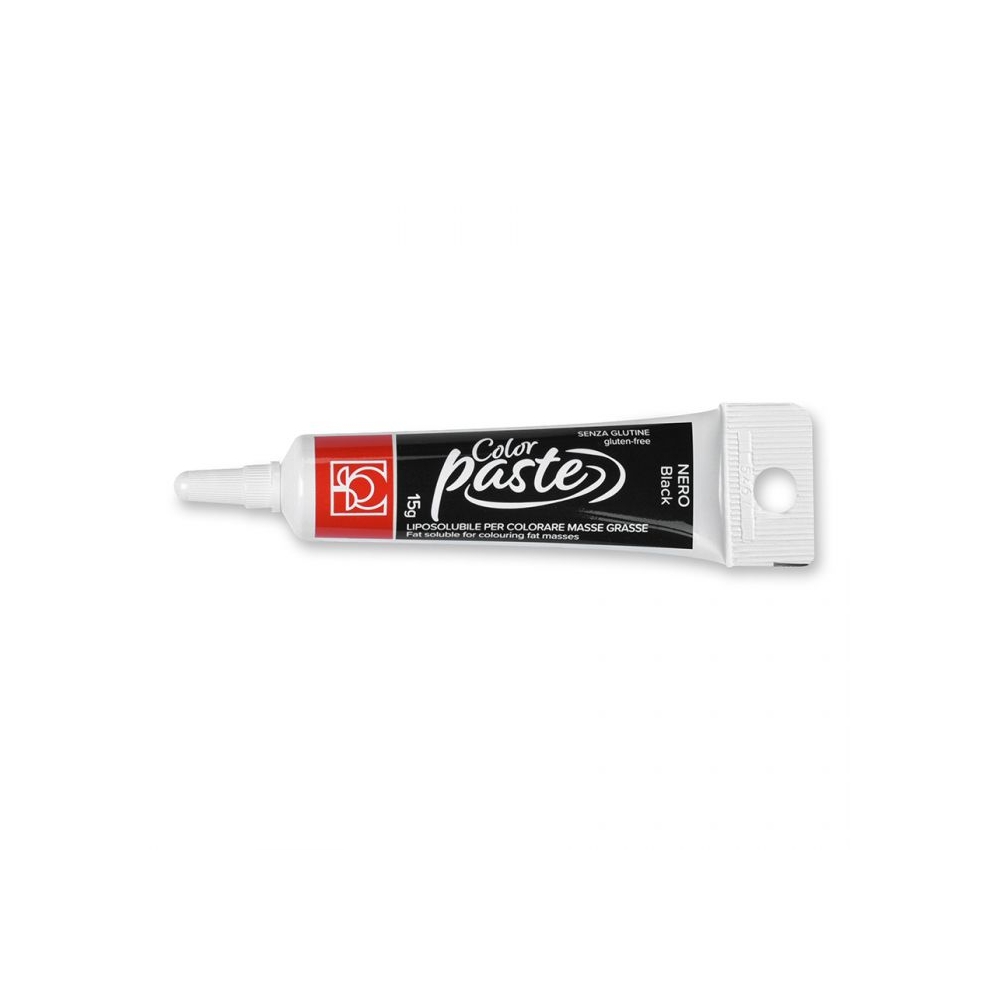 Colorant alimentar pentru ciocolata liposolubil pasta negru Modecor - 15gr