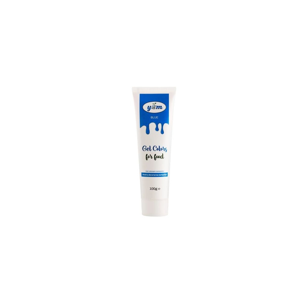 Colorant alimentar gel Yam Albastru - 100gr
