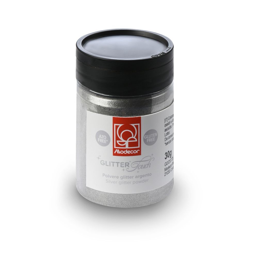 Glitter argintiu 30gr