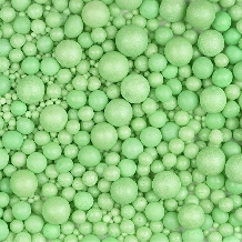 Perle din zahar verzi Modecor - 100gr