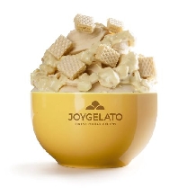 Crema alba cu alune si napolitane JoyCream Wafernut Blanc Irca - 5kg